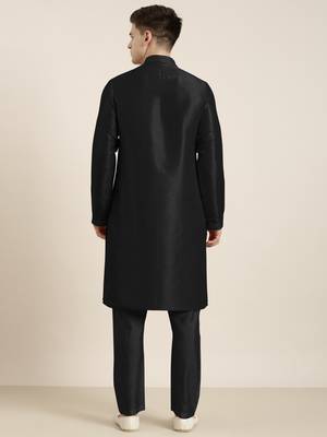 Black embroidered kurtas 2