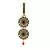 Satka Gold Platted Multicolor Color Stone