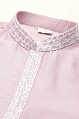 Pink embroidered kurtas
