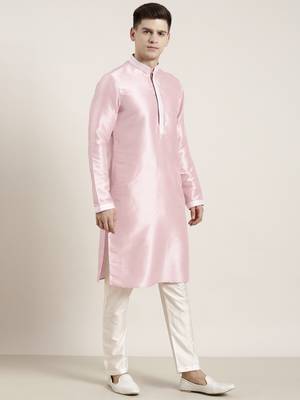 Pink embroidered kurtas 4