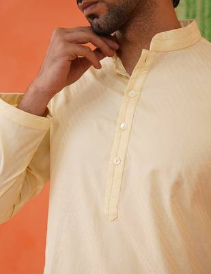 Lemon cotton kurtas 2