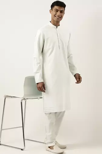 Off white cotton kurtas