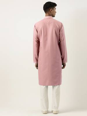 Rose pink cotton kurtas 2