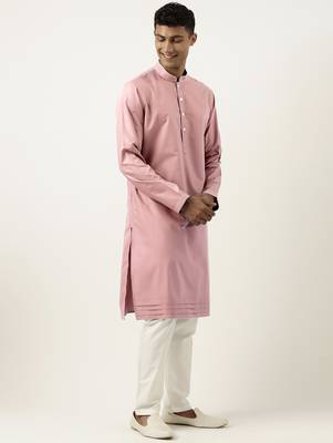 Rose pink cotton kurtas 3