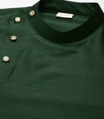 Bottle green drape kurtas