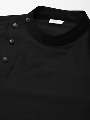 Black drape kurtas 1