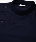 Navy blue drape kurtas