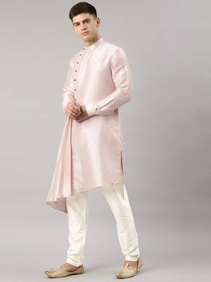 Light pink drape kurtas 2