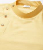 Yellow drape kurtas