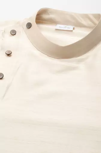 Light beige drape kurtas