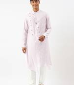 Lavender open layered kurtas