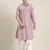 Pink cotton pathani with salwar