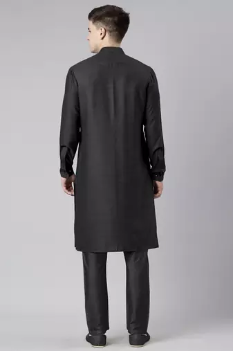 Black pathani kurtas