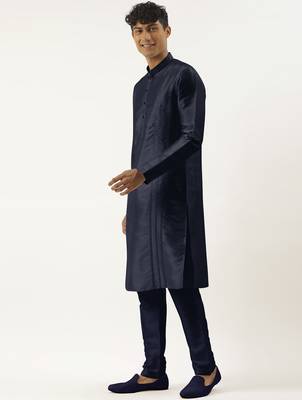 Blue embroidered kurtas 3