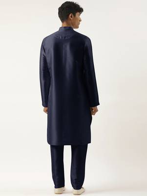 Blue embroidered kurtas 4