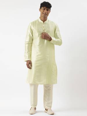 Light green embroidered kurtas 1