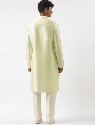 Light green embroidered kurtas 4