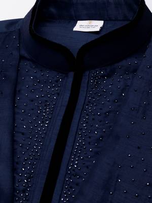 Blue ombre layered kurtas 2