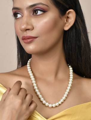 Brass gold-plated necklace 1