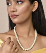 Brass gold-plated necklace