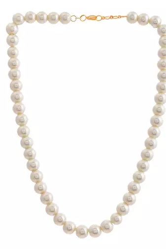 Brass gold-plated necklace