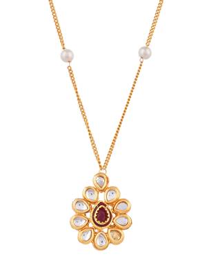 Gold-plated silver necklace 4