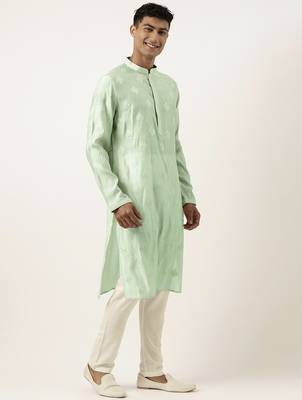 Light green embroidered kurtas 3