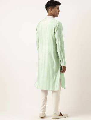 Light green embroidered kurtas 4