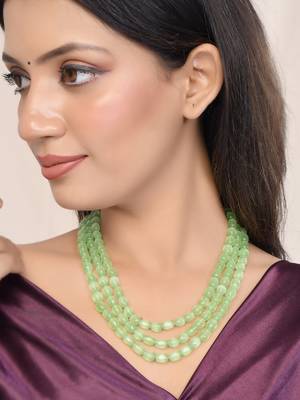 Beaded layered necklace 1