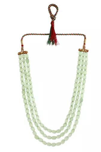 Beaded layered necklace