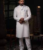 Off white cotton kurtas