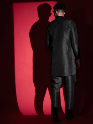 Black embroidered kurtas 4