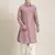 Rose pink cotton pathani with salwar
