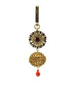 Satka Gold Platted Multicolor Color Stone