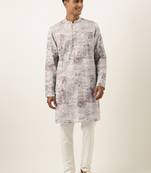 Old rose sequin embroidery kurtas
