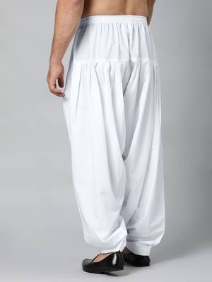 White fine cotton salwar 3