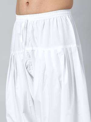 White fine cotton salwar 4