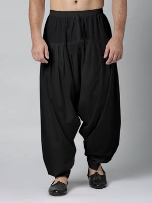 Black fine cotton salwar 1