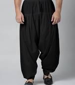 Black fine cotton salwar