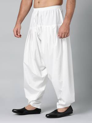 Off white fine cotton salwar 2