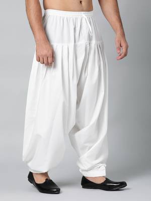 Off white fine cotton salwar 5