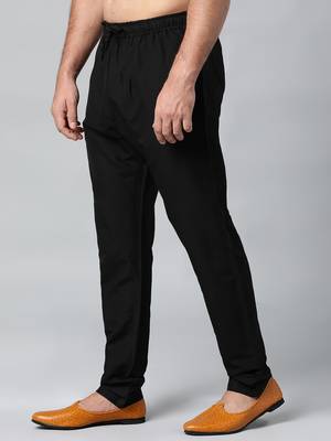 Black cotton silk pajama 2
