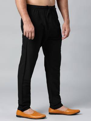 Black cotton silk pajama 5