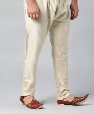 Gold cotton silk pajama 5