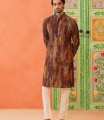 Multi color embroidered kurtas