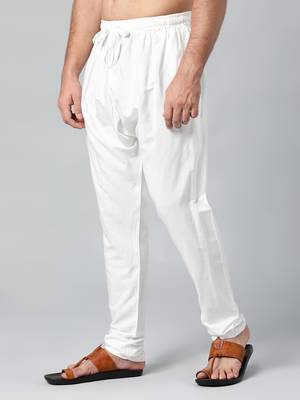 Off white cotton silk pajama 2