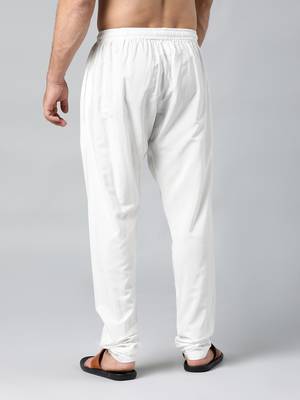 Off white cotton silk pajama 3
