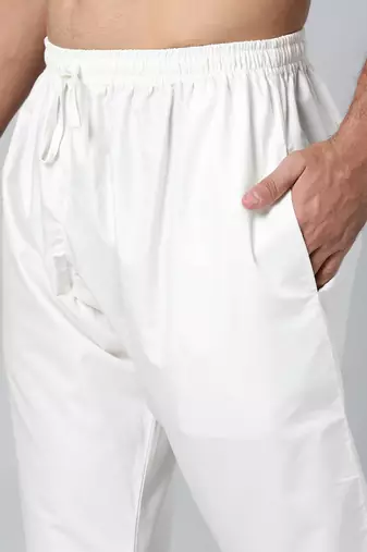 Off white fine cotton pajama