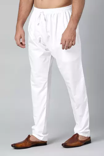White fine cotton pajama