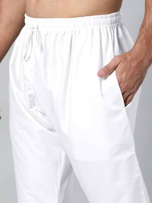 White fine cotton pajama 4